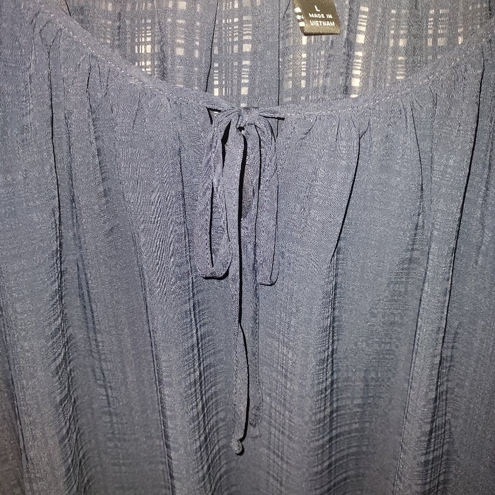 🚜 AGB Boho Blouse NWT Size L - Picture 4 of 6